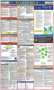 Puerto Rico All in One Labor Law Poster (Spanish)